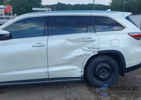 2015 Toyota Highlander Xle V6 из США, поврежденный, VIN 5TDKKRFH3FS115847